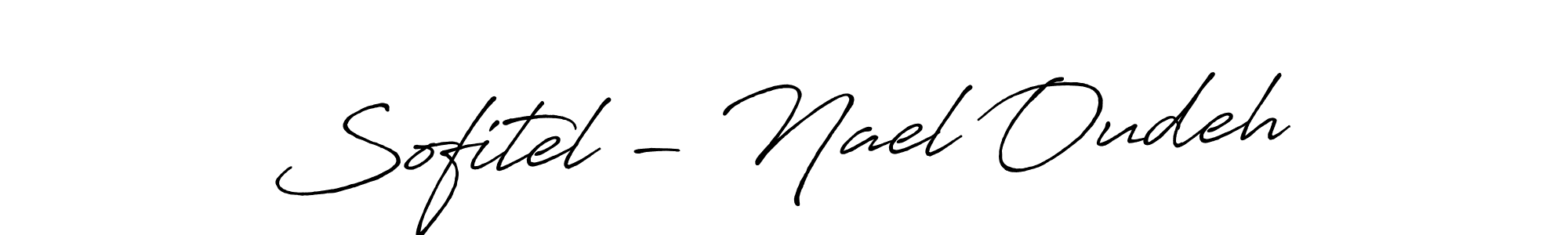 Design your own signature with our free online signature maker. With this signature software, you can create a handwritten (Antro_Vectra_Bolder) signature for name Sofitel - Nael Oudeh. Sofitel - Nael Oudeh signature style 7 images and pictures png