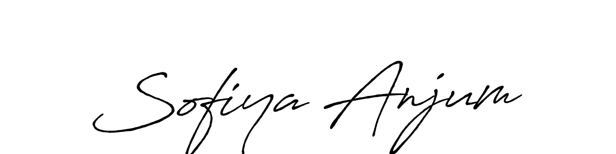 How to make Sofiya Anjum signature? Antro_Vectra_Bolder is a professional autograph style. Create handwritten signature for Sofiya Anjum name. Sofiya Anjum signature style 7 images and pictures png