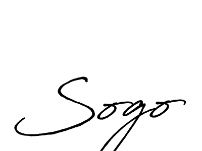 Use a signature maker to create a handwritten signature online. With this signature software, you can design (Antro_Vectra_Bolder) your own signature for name Sogo. Sogo signature style 7 images and pictures png