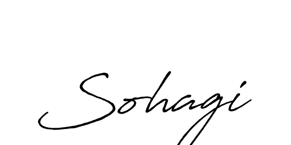 Create a beautiful signature design for name Sohagi. With this signature (Antro_Vectra_Bolder) fonts, you can make a handwritten signature for free. Sohagi signature style 7 images and pictures png