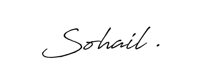 The best way (Antro_Vectra_Bolder) to make a short signature is to pick only two or three words in your name. The name Sohail . include a total of six letters. For converting this name. Sohail . signature style 7 images and pictures png