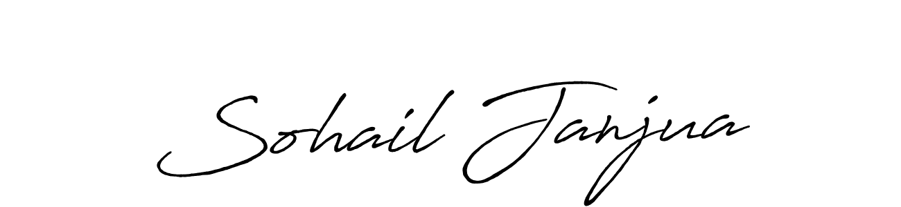 How to make Sohail Janjua signature? Antro_Vectra_Bolder is a professional autograph style. Create handwritten signature for Sohail Janjua name. Sohail Janjua signature style 7 images and pictures png