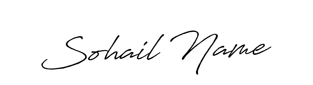 How to Draw Sohail Name signature style? Antro_Vectra_Bolder is a latest design signature styles for name Sohail Name. Sohail Name signature style 7 images and pictures png