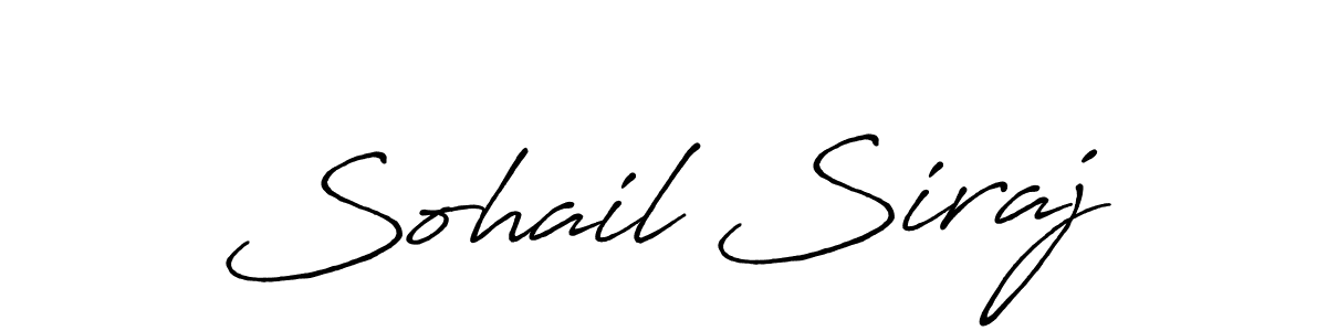 Best and Professional Signature Style for Sohail Siraj. Antro_Vectra_Bolder Best Signature Style Collection. Sohail Siraj signature style 7 images and pictures png