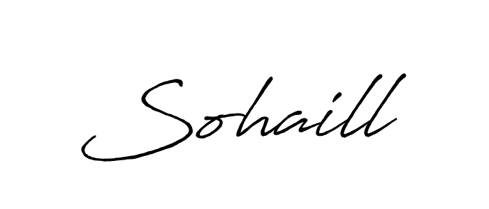 You should practise on your own different ways (Antro_Vectra_Bolder) to write your name (Sohaill) in signature. don't let someone else do it for you. Sohaill signature style 7 images and pictures png