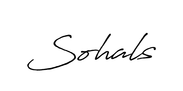 How to Draw Sohals signature style? Antro_Vectra_Bolder is a latest design signature styles for name Sohals. Sohals signature style 7 images and pictures png