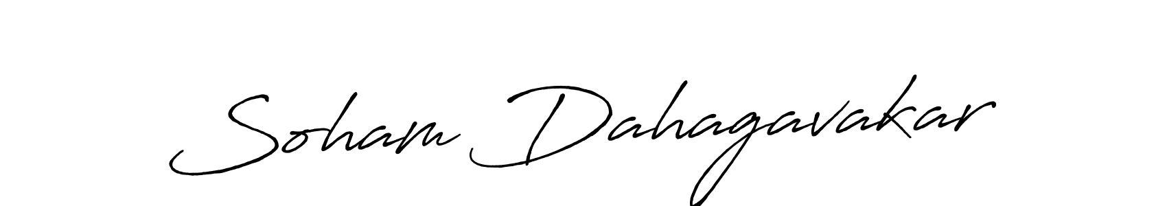 Similarly Antro_Vectra_Bolder is the best handwritten signature design. Signature creator online .You can use it as an online autograph creator for name Soham Dahagavakar. Soham Dahagavakar signature style 7 images and pictures png