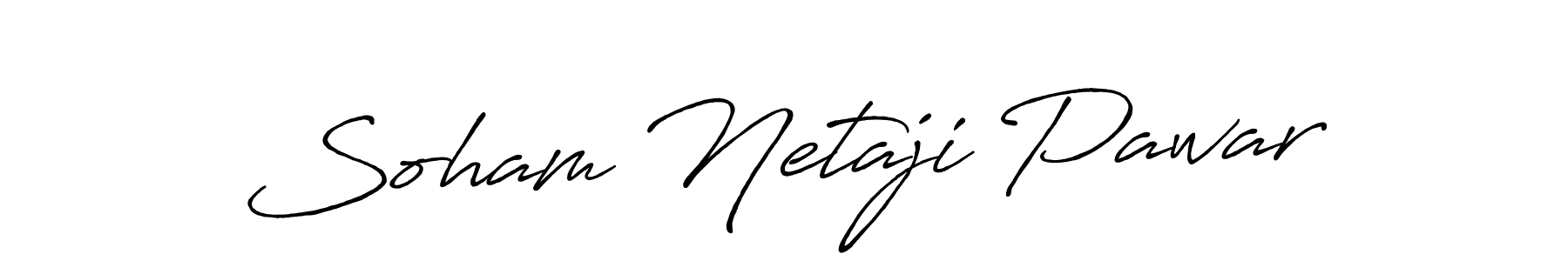 Similarly Antro_Vectra_Bolder is the best handwritten signature design. Signature creator online .You can use it as an online autograph creator for name Soham Netaji Pawar. Soham Netaji Pawar signature style 7 images and pictures png
