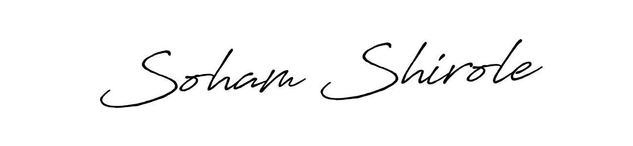 You can use this online signature creator to create a handwritten signature for the name Soham Shirole. This is the best online autograph maker. Soham Shirole signature style 7 images and pictures png