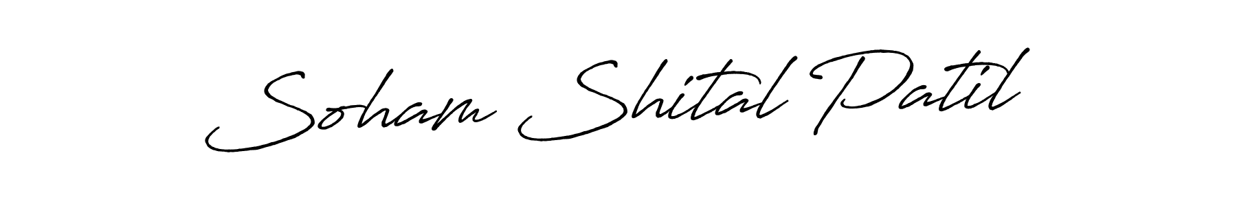 How to Draw Soham Shital Patil signature style? Antro_Vectra_Bolder is a latest design signature styles for name Soham Shital Patil. Soham Shital Patil signature style 7 images and pictures png