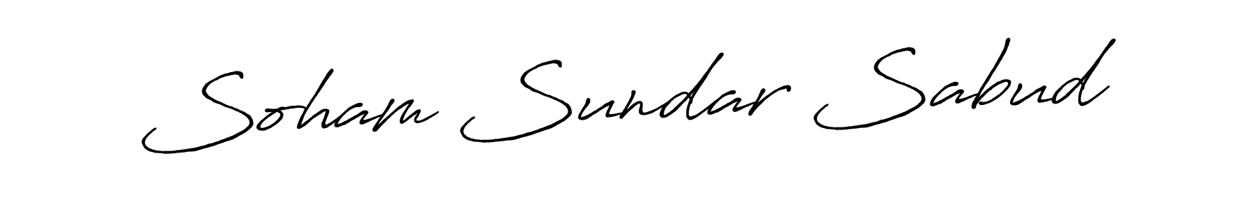 You can use this online signature creator to create a handwritten signature for the name Soham Sundar Sabud. This is the best online autograph maker. Soham Sundar Sabud signature style 7 images and pictures png