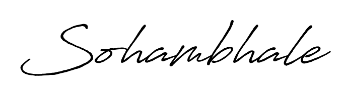 Also we have Sohambhale name is the best signature style. Create professional handwritten signature collection using Antro_Vectra_Bolder autograph style. Sohambhale signature style 7 images and pictures png