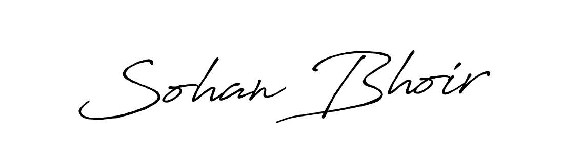 Similarly Antro_Vectra_Bolder is the best handwritten signature design. Signature creator online .You can use it as an online autograph creator for name Sohan Bhoir. Sohan Bhoir signature style 7 images and pictures png