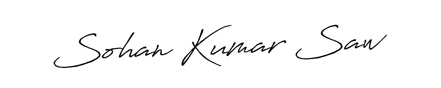 This is the best signature style for the Sohan Kumar Saw name. Also you like these signature font (Antro_Vectra_Bolder). Mix name signature. Sohan Kumar Saw signature style 7 images and pictures png