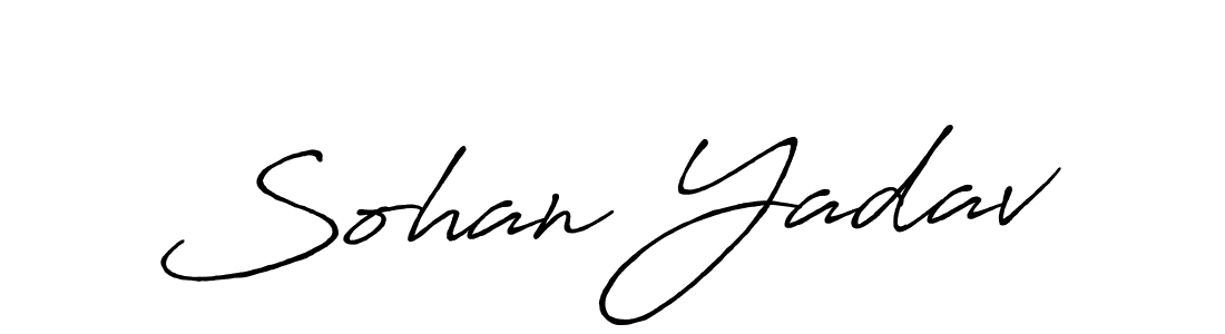 You can use this online signature creator to create a handwritten signature for the name Sohan Yadav. This is the best online autograph maker. Sohan Yadav signature style 7 images and pictures png