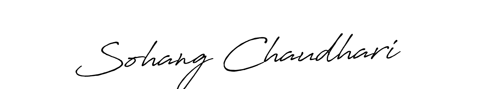 Also You can easily find your signature by using the search form. We will create Sohang Chaudhari name handwritten signature images for you free of cost using Antro_Vectra_Bolder sign style. Sohang Chaudhari signature style 7 images and pictures png