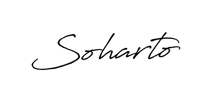 Similarly Antro_Vectra_Bolder is the best handwritten signature design. Signature creator online .You can use it as an online autograph creator for name Soharto. Soharto signature style 7 images and pictures png