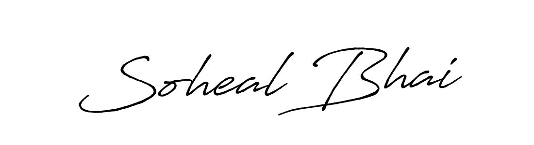 The best way (Antro_Vectra_Bolder) to make a short signature is to pick only two or three words in your name. The name Soheal Bhai include a total of six letters. For converting this name. Soheal Bhai signature style 7 images and pictures png