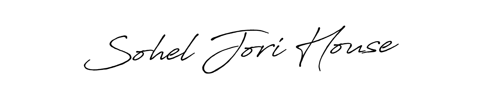 Make a short Sohel Jori House signature style. Manage your documents anywhere anytime using Antro_Vectra_Bolder. Create and add eSignatures, submit forms, share and send files easily. Sohel Jori House signature style 7 images and pictures png