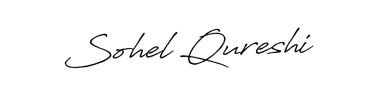 Similarly Antro_Vectra_Bolder is the best handwritten signature design. Signature creator online .You can use it as an online autograph creator for name Sohel Qureshi. Sohel Qureshi signature style 7 images and pictures png