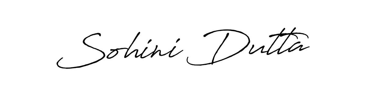 Also You can easily find your signature by using the search form. We will create Sohini Dutta name handwritten signature images for you free of cost using Antro_Vectra_Bolder sign style. Sohini Dutta signature style 7 images and pictures png