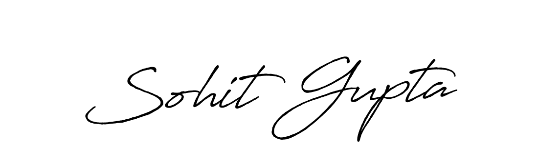 Antro_Vectra_Bolder is a professional signature style that is perfect for those who want to add a touch of class to their signature. It is also a great choice for those who want to make their signature more unique. Get Sohit Gupta name to fancy signature for free. Sohit Gupta signature style 7 images and pictures png