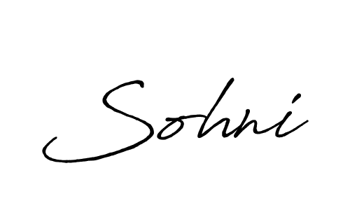 Make a beautiful signature design for name Sohni. Use this online signature maker to create a handwritten signature for free. Sohni signature style 7 images and pictures png