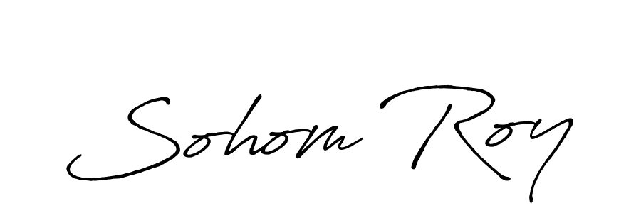 if you are searching for the best signature style for your name Sohom Roy. so please give up your signature search. here we have designed multiple signature styles  using Antro_Vectra_Bolder. Sohom Roy signature style 7 images and pictures png