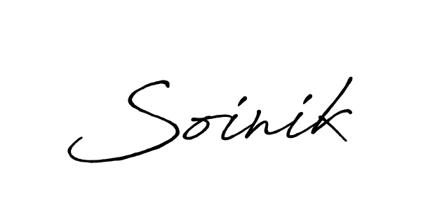 Antro_Vectra_Bolder is a professional signature style that is perfect for those who want to add a touch of class to their signature. It is also a great choice for those who want to make their signature more unique. Get Soinik name to fancy signature for free. Soinik signature style 7 images and pictures png