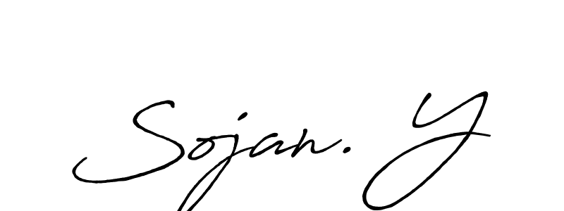 Also You can easily find your signature by using the search form. We will create Sojan. Y name handwritten signature images for you free of cost using Antro_Vectra_Bolder sign style. Sojan. Y signature style 7 images and pictures png