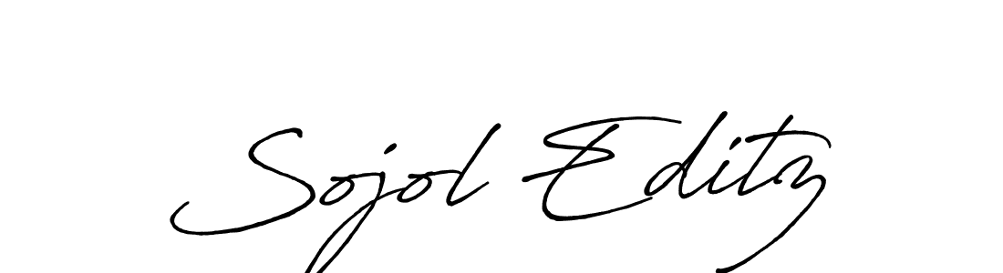 if you are searching for the best signature style for your name Sojol Editz. so please give up your signature search. here we have designed multiple signature styles  using Antro_Vectra_Bolder. Sojol Editz signature style 7 images and pictures png