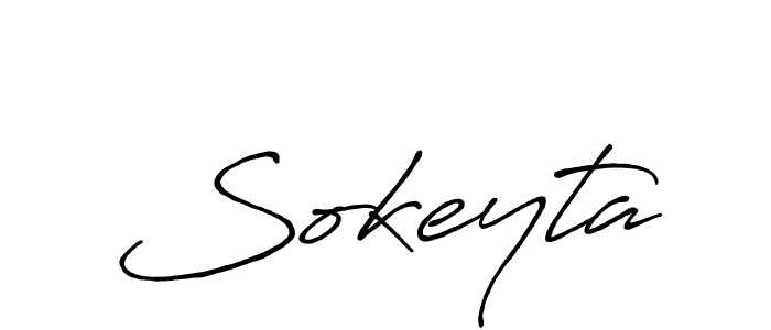 Design your own signature with our free online signature maker. With this signature software, you can create a handwritten (Antro_Vectra_Bolder) signature for name Sokeyta. Sokeyta signature style 7 images and pictures png