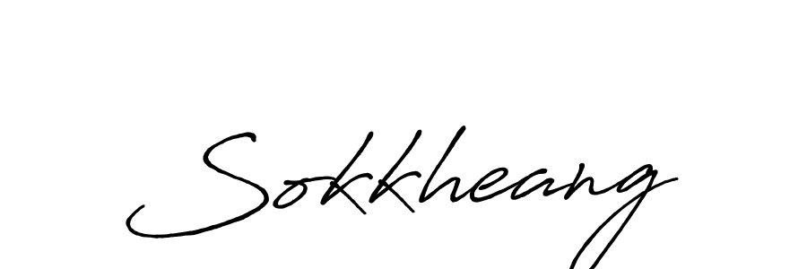 Make a beautiful signature design for name Sokkheang. Use this online signature maker to create a handwritten signature for free. Sokkheang signature style 7 images and pictures png