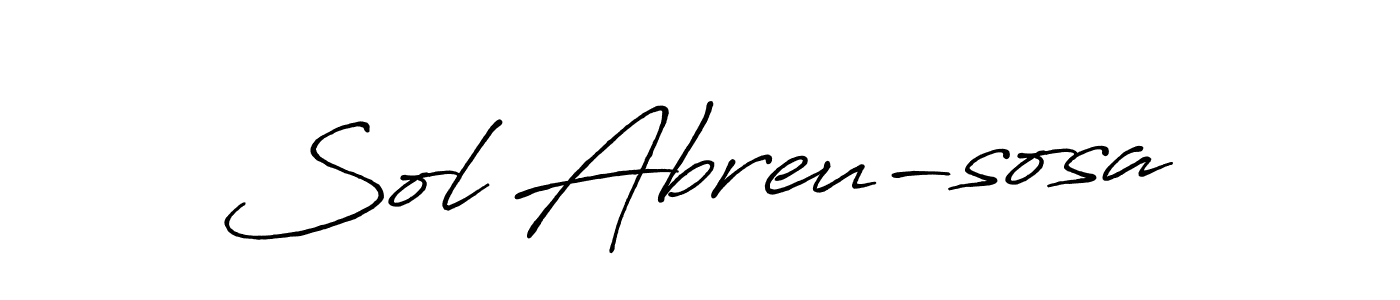 This is the best signature style for the Sol Abreu-sosa name. Also you like these signature font (Antro_Vectra_Bolder). Mix name signature. Sol Abreu-sosa signature style 7 images and pictures png