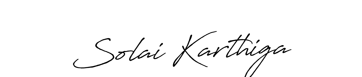 Also You can easily find your signature by using the search form. We will create Solai Karthiga name handwritten signature images for you free of cost using Antro_Vectra_Bolder sign style. Solai Karthiga signature style 7 images and pictures png