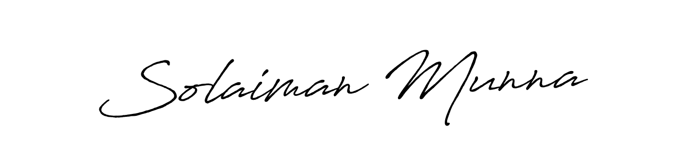 How to Draw Solaiman Munna signature style? Antro_Vectra_Bolder is a latest design signature styles for name Solaiman Munna. Solaiman Munna signature style 7 images and pictures png