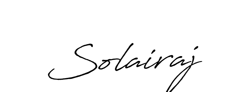 Also we have Solairaj name is the best signature style. Create professional handwritten signature collection using Antro_Vectra_Bolder autograph style. Solairaj signature style 7 images and pictures png