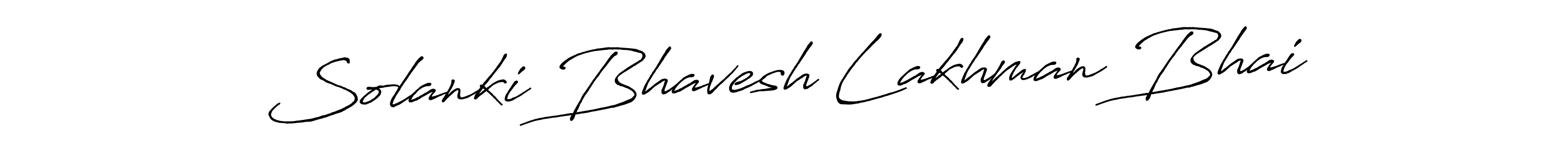 Make a short Solanki Bhavesh Lakhman Bhai signature style. Manage your documents anywhere anytime using Antro_Vectra_Bolder. Create and add eSignatures, submit forms, share and send files easily. Solanki Bhavesh Lakhman Bhai signature style 7 images and pictures png