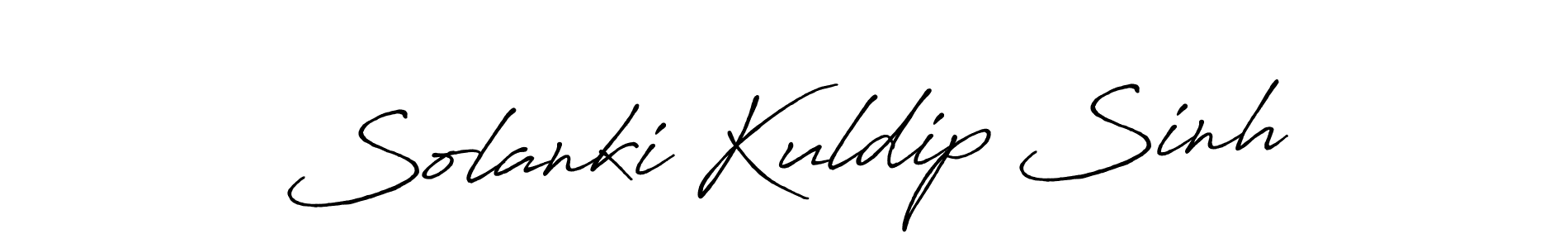 How to make Solanki Kuldip Sinh signature? Antro_Vectra_Bolder is a professional autograph style. Create handwritten signature for Solanki Kuldip Sinh name. Solanki Kuldip Sinh signature style 7 images and pictures png