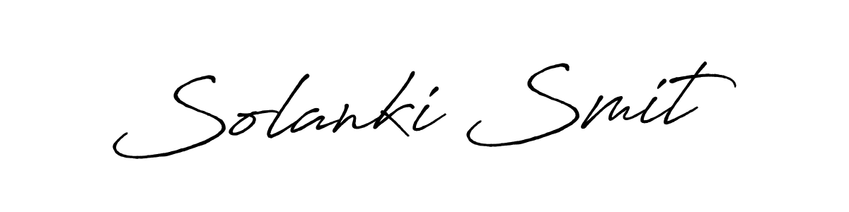 It looks lik you need a new signature style for name Solanki Smit. Design unique handwritten (Antro_Vectra_Bolder) signature with our free signature maker in just a few clicks. Solanki Smit signature style 7 images and pictures png