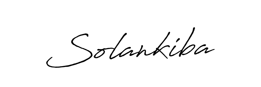 Also You can easily find your signature by using the search form. We will create Solankiba name handwritten signature images for you free of cost using Antro_Vectra_Bolder sign style. Solankiba signature style 7 images and pictures png
