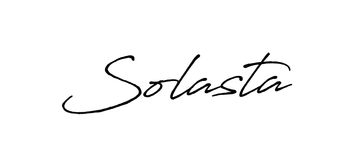 Solasta stylish signature style. Best Handwritten Sign (Antro_Vectra_Bolder) for my name. Handwritten Signature Collection Ideas for my name Solasta. Solasta signature style 7 images and pictures png
