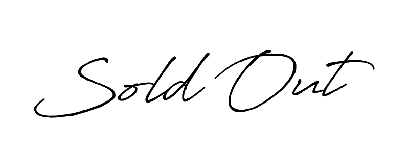 How to Draw Sold Out signature style? Antro_Vectra_Bolder is a latest design signature styles for name Sold Out. Sold Out signature style 7 images and pictures png