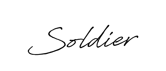 How to make Soldier signature? Antro_Vectra_Bolder is a professional autograph style. Create handwritten signature for Soldier name. Soldier signature style 7 images and pictures png