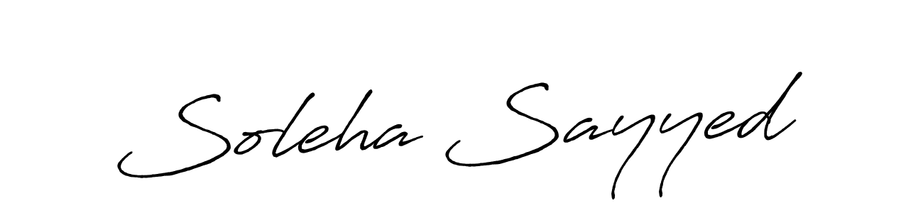 This is the best signature style for the Soleha Sayyed name. Also you like these signature font (Antro_Vectra_Bolder). Mix name signature. Soleha Sayyed signature style 7 images and pictures png