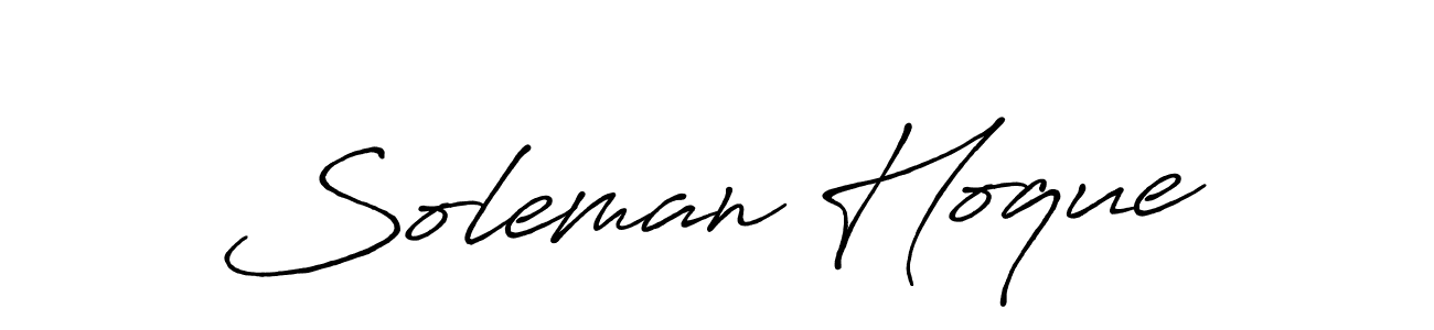 Similarly Antro_Vectra_Bolder is the best handwritten signature design. Signature creator online .You can use it as an online autograph creator for name Soleman Hoque. Soleman Hoque signature style 7 images and pictures png