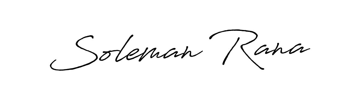 if you are searching for the best signature style for your name Soleman Rana. so please give up your signature search. here we have designed multiple signature styles  using Antro_Vectra_Bolder. Soleman Rana signature style 7 images and pictures png