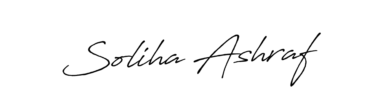 Similarly Antro_Vectra_Bolder is the best handwritten signature design. Signature creator online .You can use it as an online autograph creator for name Soliha Ashraf. Soliha Ashraf signature style 7 images and pictures png