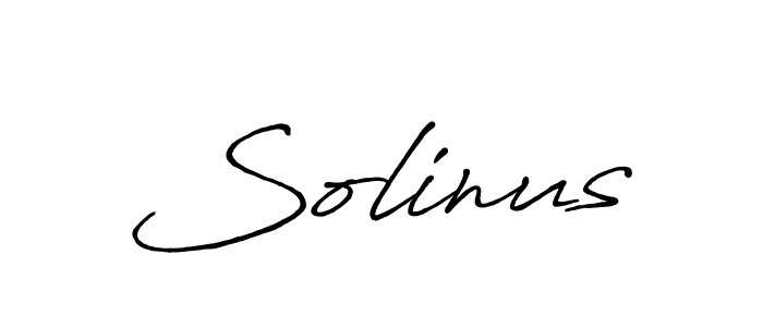 You should practise on your own different ways (Antro_Vectra_Bolder) to write your name (Solinus) in signature. don't let someone else do it for you. Solinus signature style 7 images and pictures png