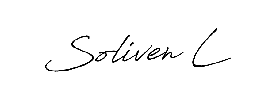 See photos of Soliven L official signature by Spectra . Check more albums & portfolios. Read reviews & check more about Antro_Vectra_Bolder font. Soliven L signature style 7 images and pictures png